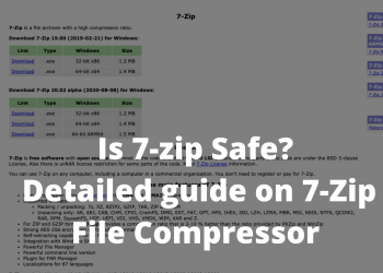 is 7 Zip safe