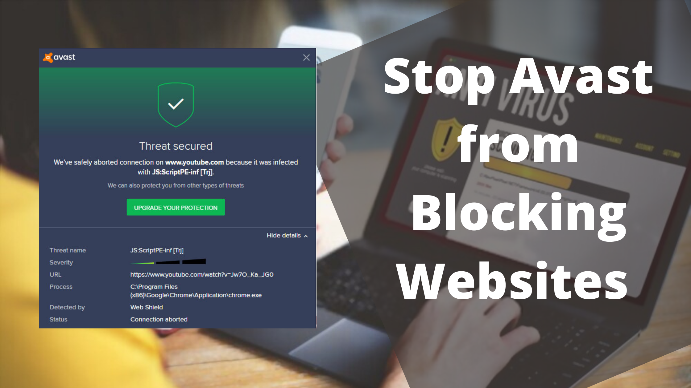 avast how tostop avast blocking sites