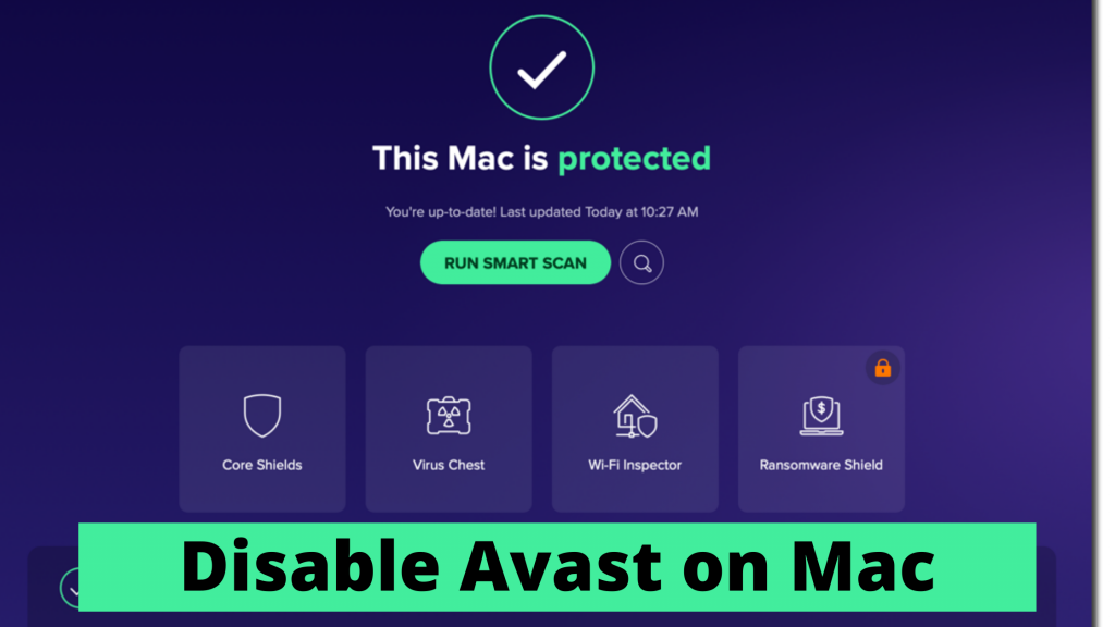 delete avast for the mac