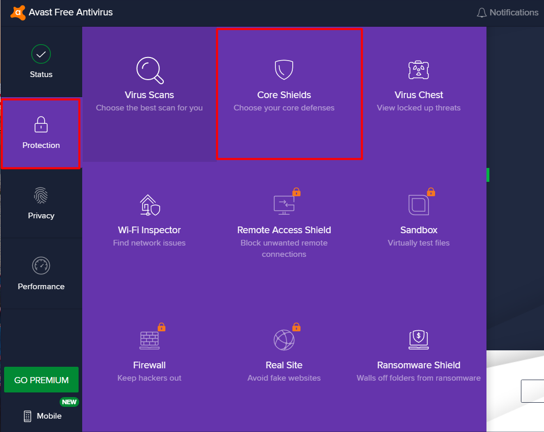 how to pause avast antivirus