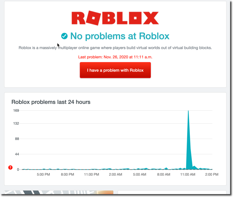 roblox not working